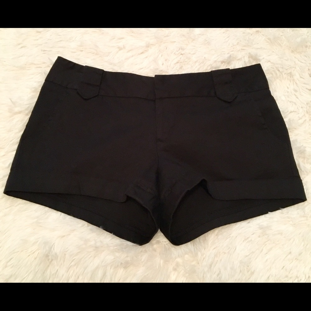 Forever 21 Black Stretch Shorts -Size M